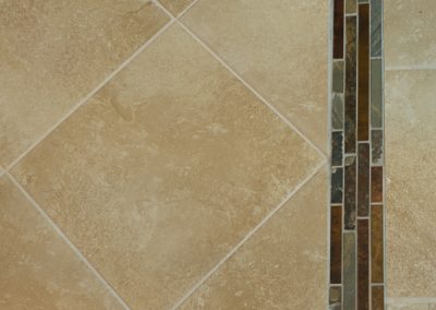 Traditional Bathroom Remodel - Tile Floors